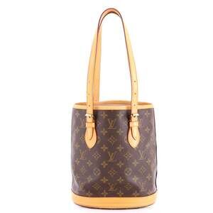 Louis Vuitton Petit Bucket Bag Canvas #243421L80B